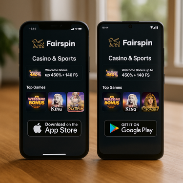Fairspin Casino - Mobile Apps - iOS and Android Casino Gaming