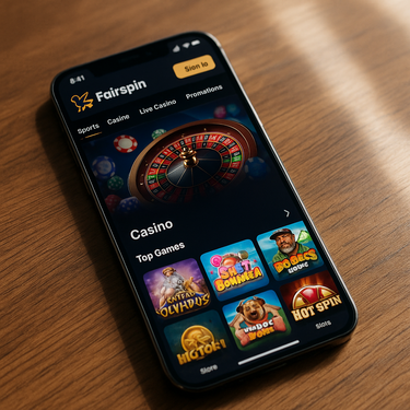 Fairspin Casino - Mobile Platform - Responsive Gaming for Australian Players